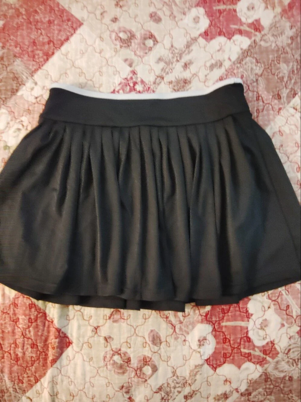 ALO Black Tennis Skirt Skirt Sz L